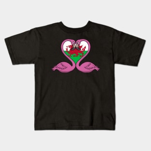 Flamingo Wales Kids T-Shirt